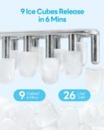 ice makers countertop 5lbs product image 2
