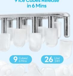 ice makers countertop 5lbs product image 2