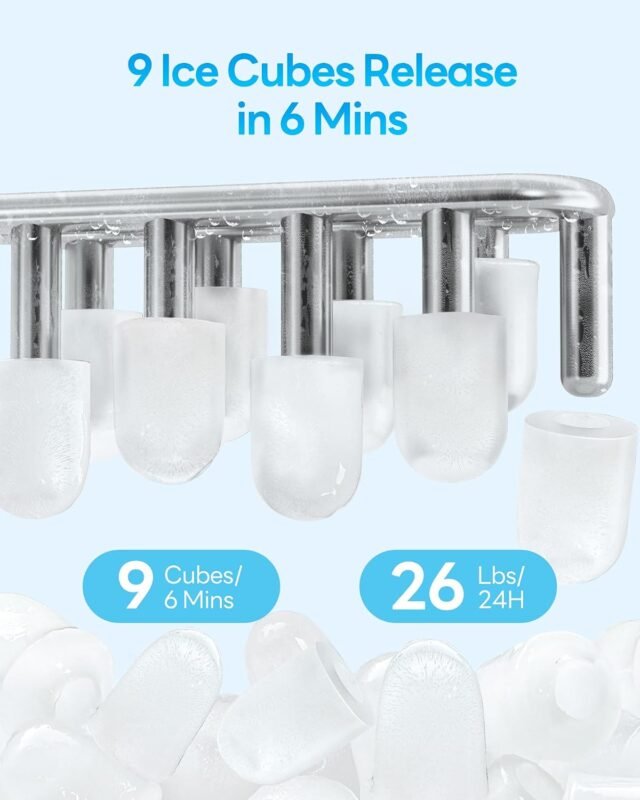 ice makers countertop 5lbs product image 2
